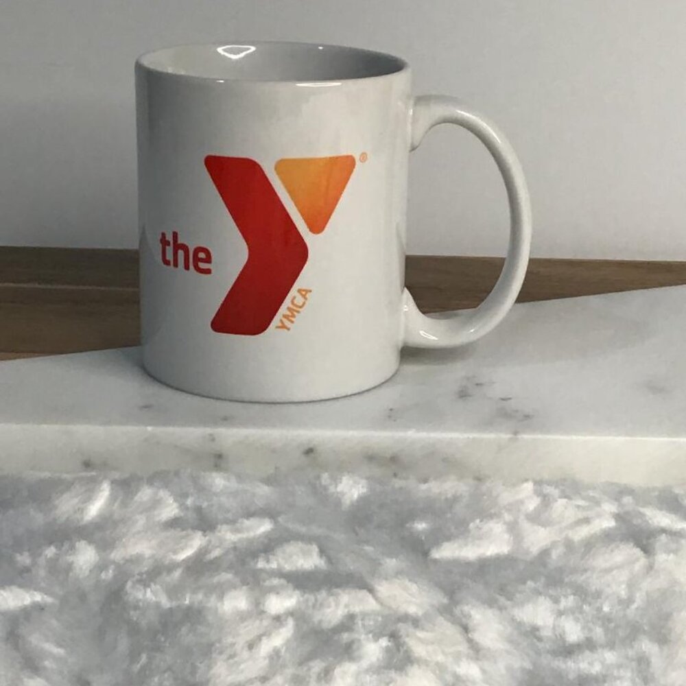 YMCA Coffee Mug‎ Vintage Minimalist - Young Men's Christian Association - Nice! - Picture 3 of 5